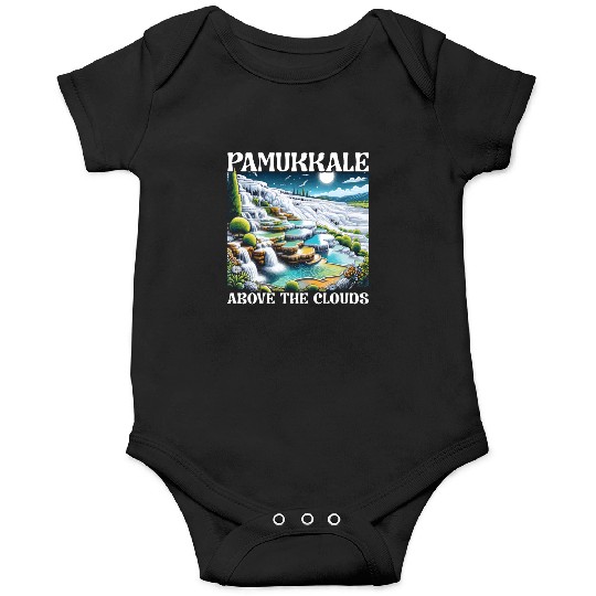 Pamukkale Turkey Travel Vacation I Love Turkey Onesies