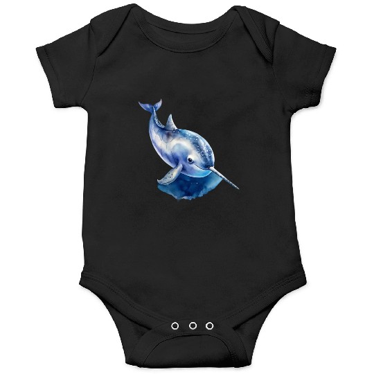 Narwhal Whale Onesies