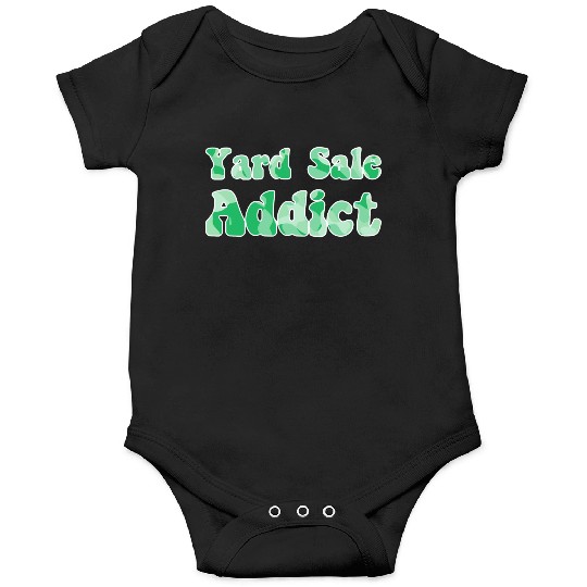 Yard Sale Addict green camo Onesies