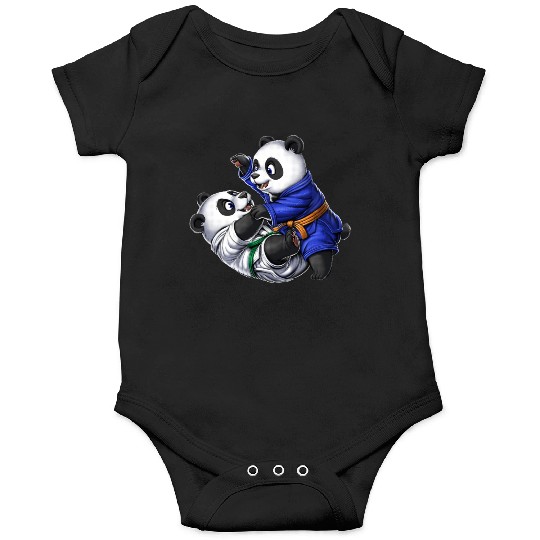 Panda Bears Jiu-Jitsu Onesies