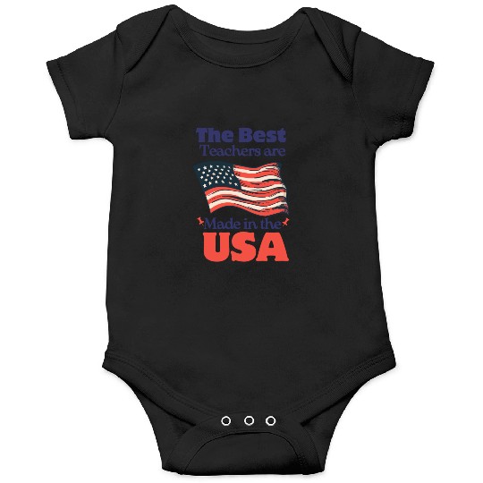 Teacher Appreciation Gift for 4th of July Onesies
