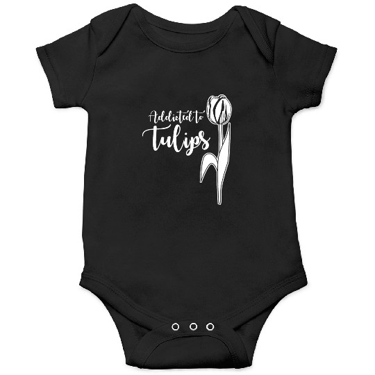Tulips Tulip Flower Flowers Garden Onesies
