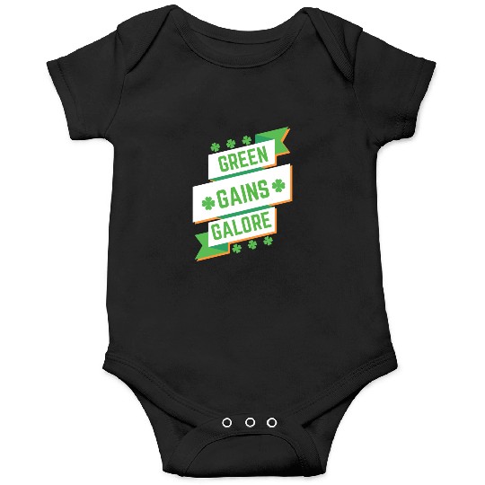 Green Gains Galore Fitness Onesies