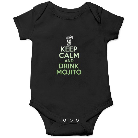Keep Calm And Drink Mojito Onesies - Funny Rum