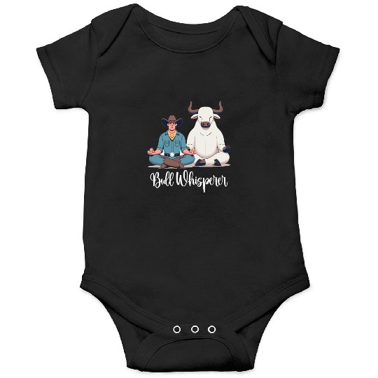Rodeo Bull Riding Livestock Show Farmer Cattle Onesies