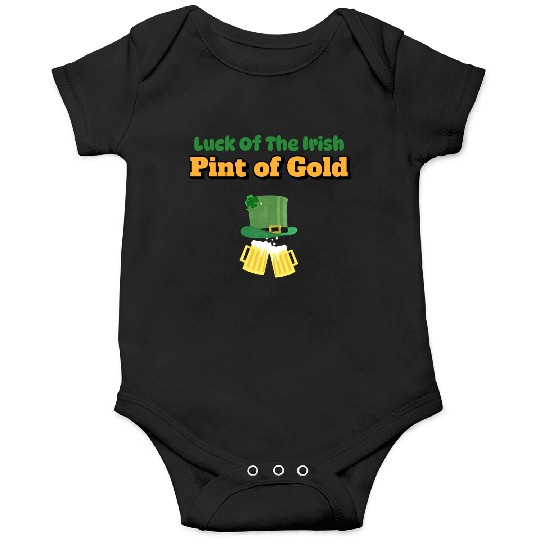 luck of the irish pint of gold Onesies