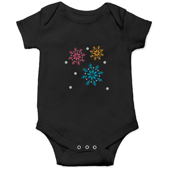 snow flakes Onesies