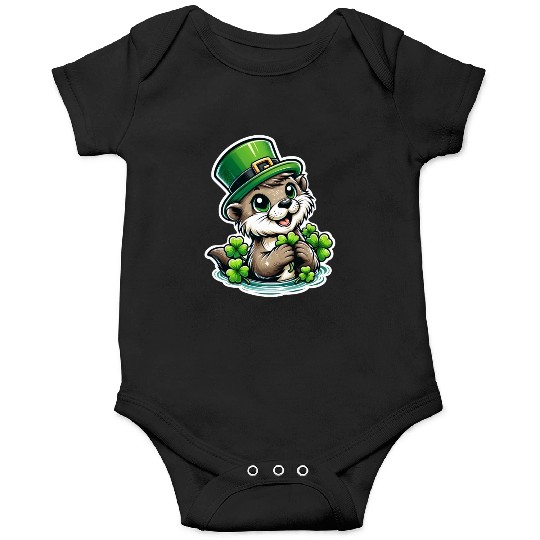 St. Patrick's Otter Fun Onesies