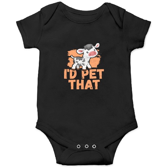 Cows Lover Pet That Cow Onesies