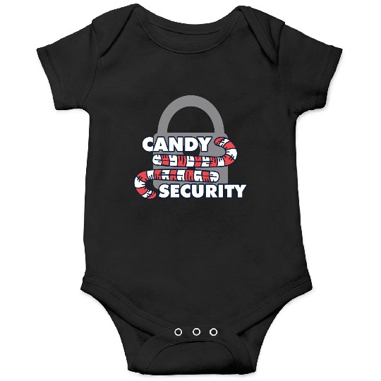 Candy Security Mom Dad Matching Birthday Costume Onesies