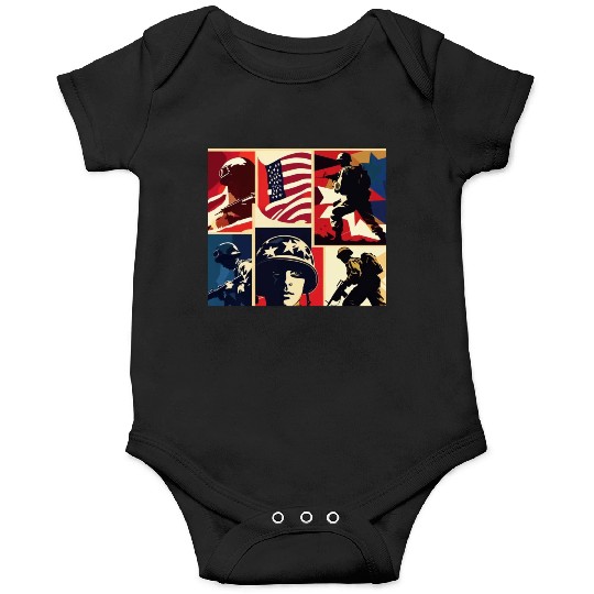 Memorial Day 6 Onesies
