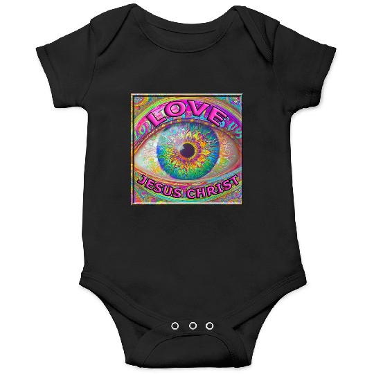 Eye (I) Love JESUS CHRIST Onesies