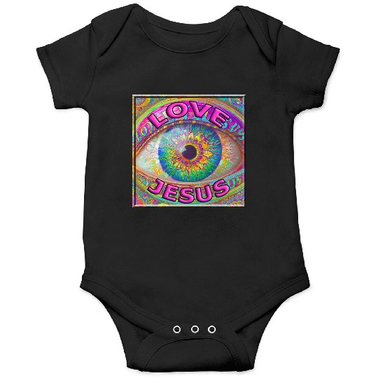 Eye (I) Love Jesus Onesies