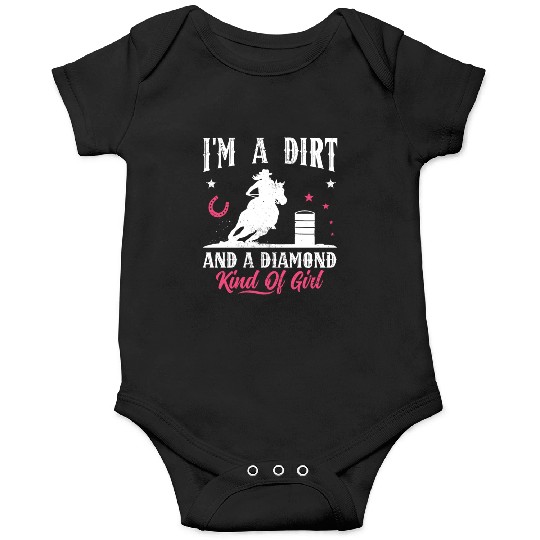 Horse Barrel Racing Girl Barrel Racer Onesies