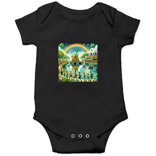 St. Patrick's Reflections Luck of the Irish Onesies