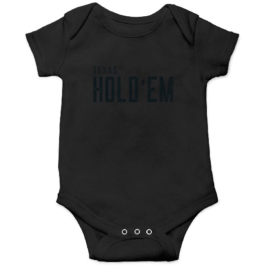 TEXAS HOLD'EM Onesies