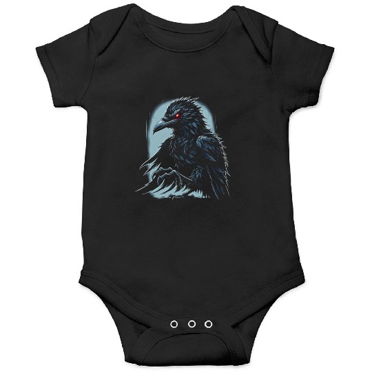 Guardian Raven's Red Stare Onesies