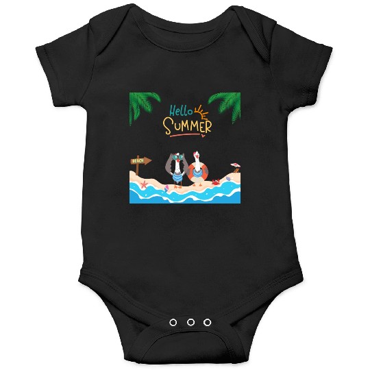 beach lobster Onesies