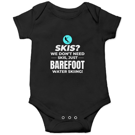 Barefoot Water Skiing Extreme Sports Barefooting Onesies
