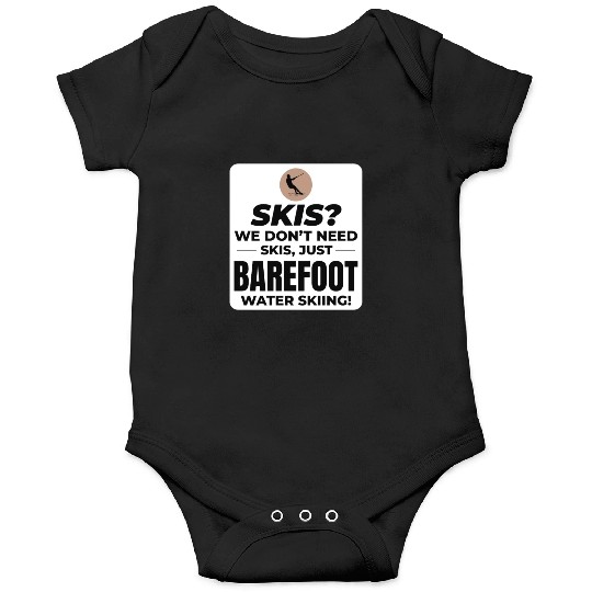 Barefoot Water Skiing Extreme Sports Barefooting Onesies