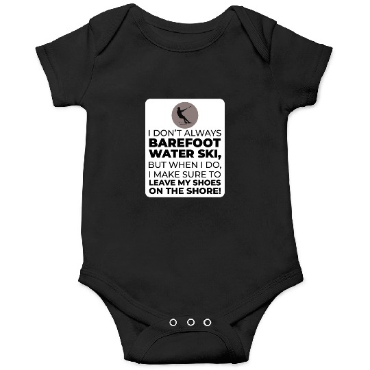 Barefoot Water Skiing Extreme Sports Barefooting Onesies