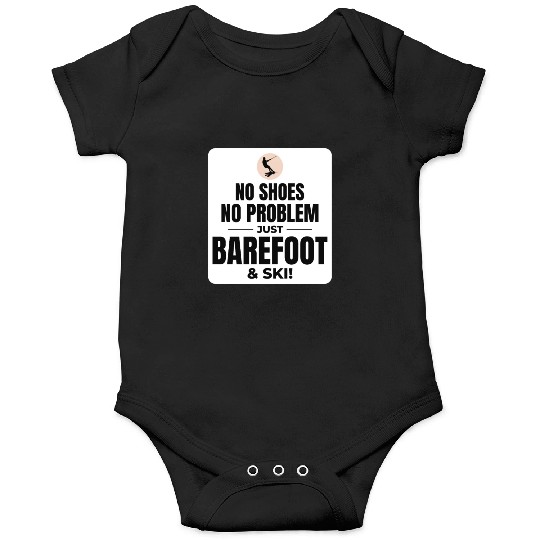 Barefoot Water Skiing Extreme Sports Barefooting Onesies