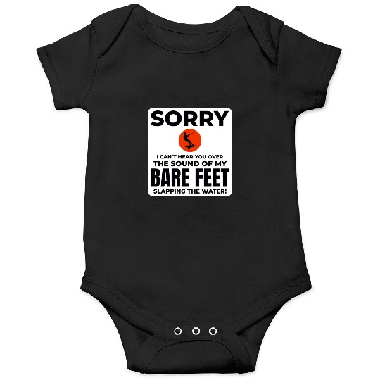 Barefoot Water Skiing Extreme Sports Barefooting Onesies