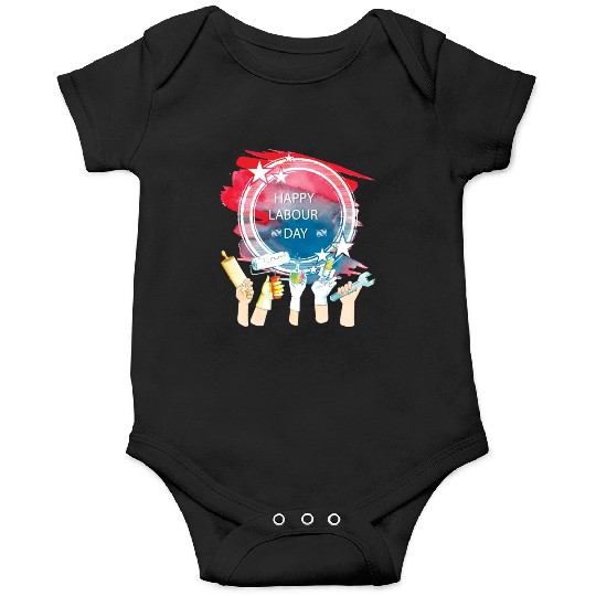 Labor Day Celebration Artwork Onesies