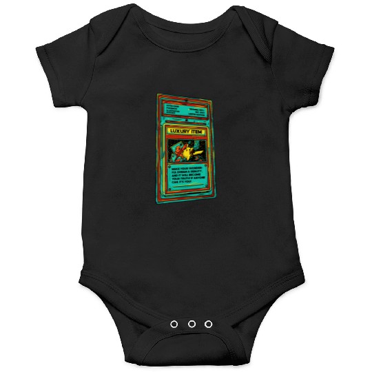 Poke Item Card Onesies