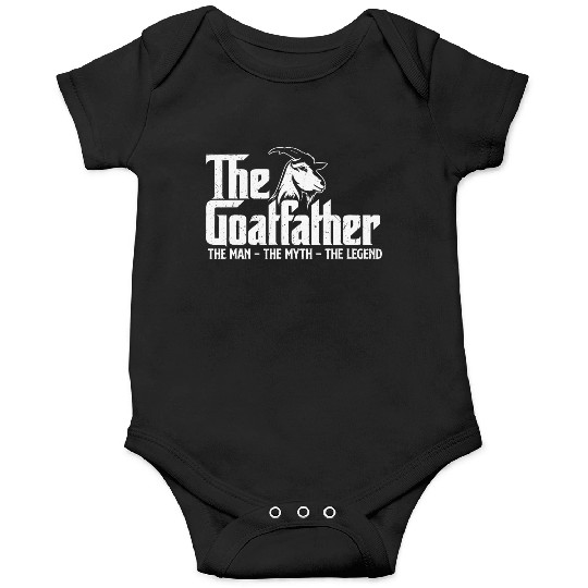 The Goatfather Goat Owner Animal Farmer Rancher Onesies