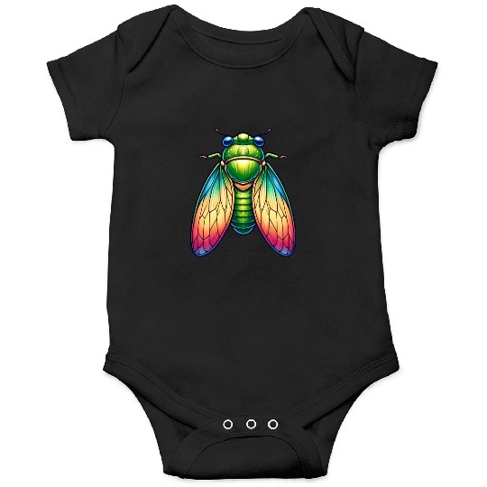 Colorful Cicada Onesies