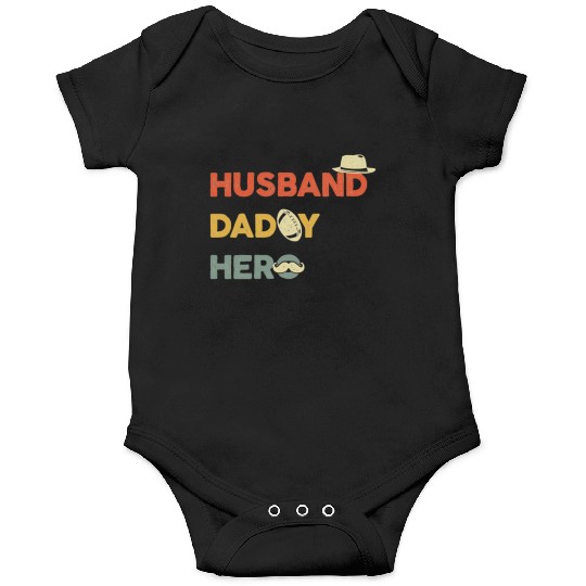 Multi-Role Hero: Husband & Dad Onesies