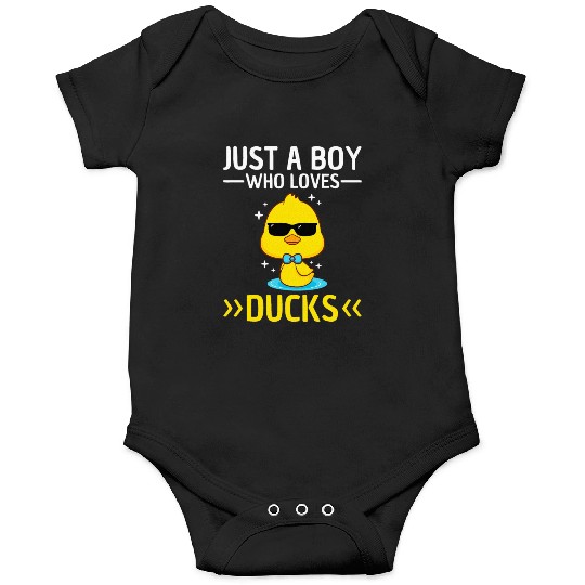 Just A Boy Who Loves Duck Lover Onesies