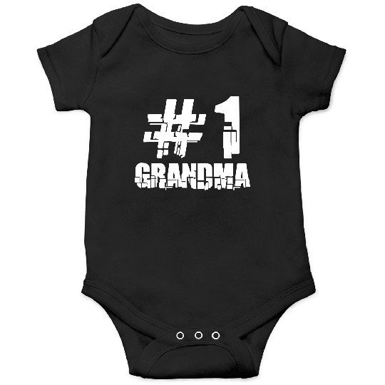 Number 1 Hashtag One First Time Grandma World Best Onesies