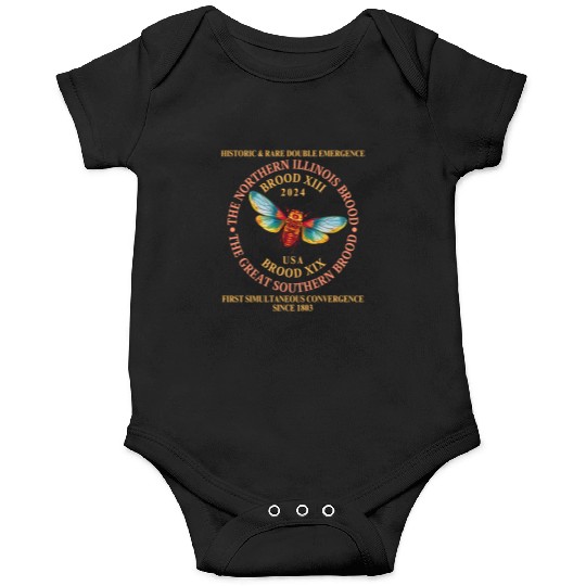 Cicada Brood XIII Brood XIX 2024 Emergence Onesies