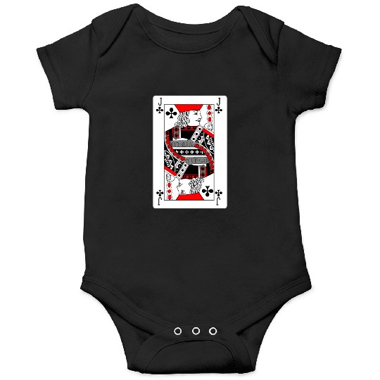 Jack Playing card clover Onesies