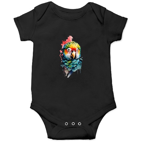 Macaw, Budgie Cockatoo, Parrot Flock Onesies