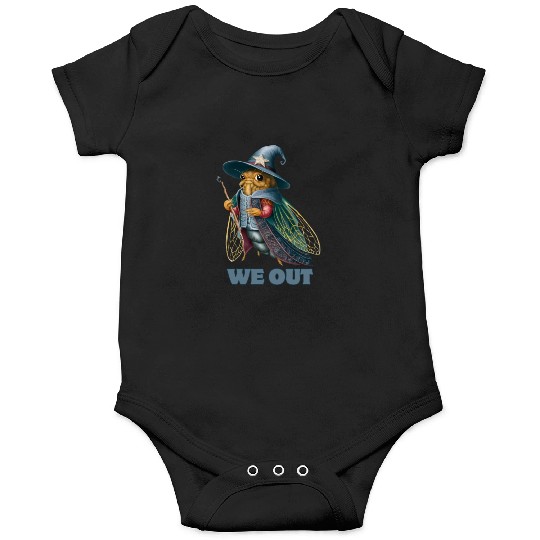 Funny Cicada We Out Cute Cicada Brood Emergence Onesies