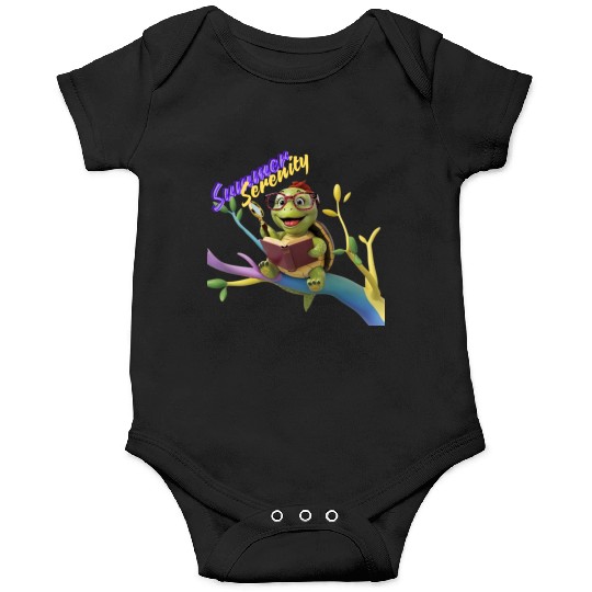 Cute Little Green Sea Turtle for Summer Aesthetic Onesies
