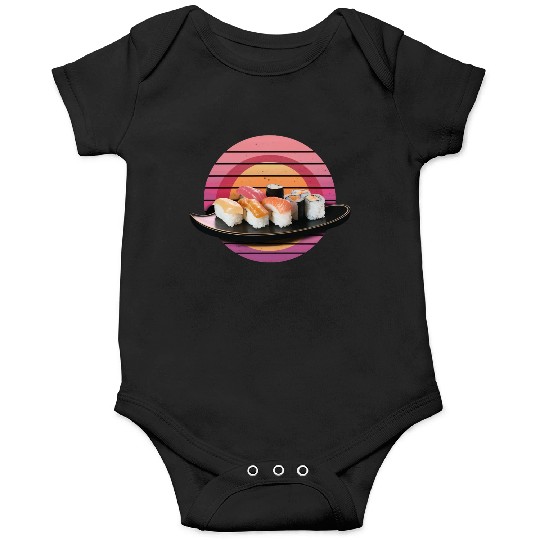 Retro sushi Onesies