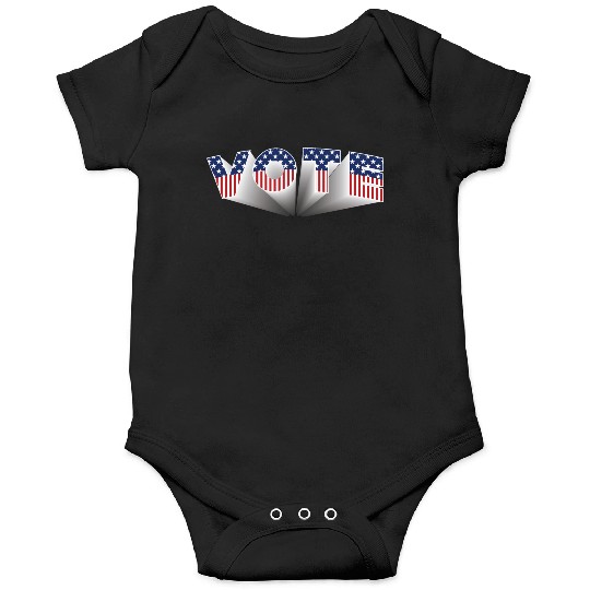 Vote - Stars and Stripes Onesies