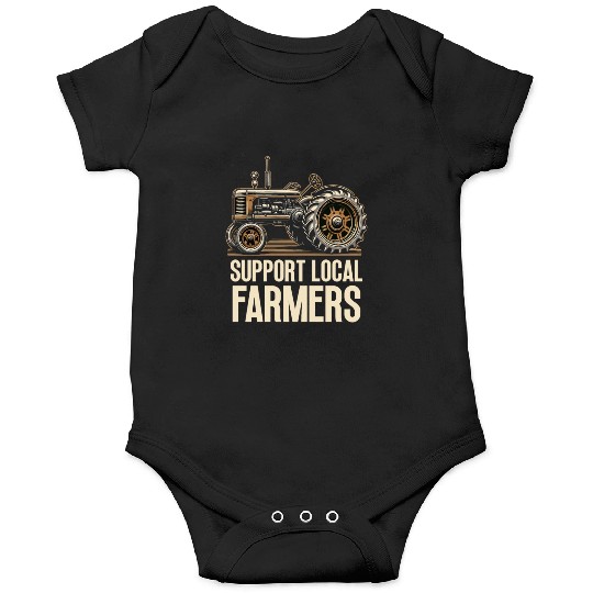 Farmers Market Farmer Agriculture Farming Food Onesies