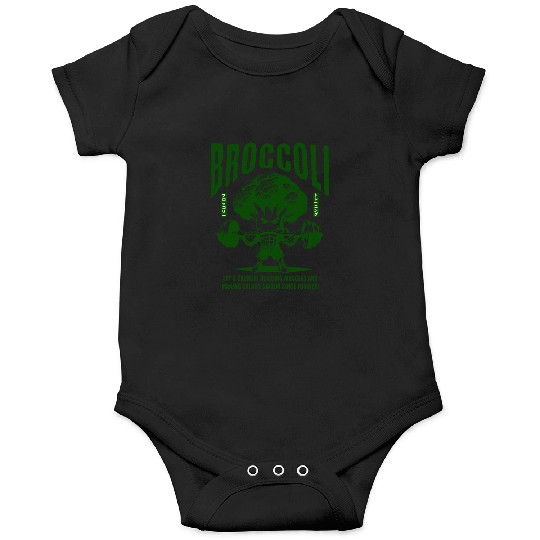 Broccoli Gym Onesies