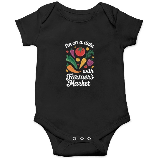 Farmers Market Farmer Agriculture Farming Food Onesies