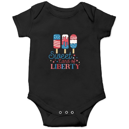 sweet land of liberty 4thJuly Onesies
