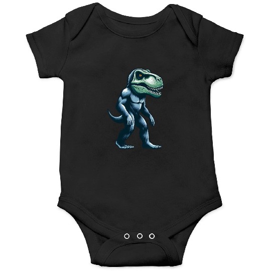 T-Rex Bigfoot Sasquatch Gorilla Fusion Creature Onesies