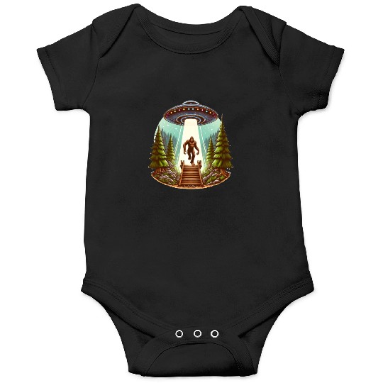 Bigfoot and the UFO Onesies