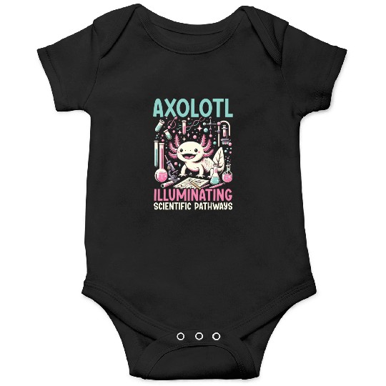 Axolotl Science Teacher Mexican Salamander Onesies