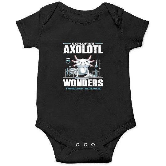 Axolotl Science Teacher Mexican Salamander Onesies