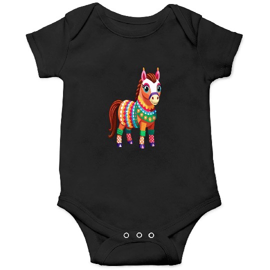 Colorful Celebration Horse Onesies